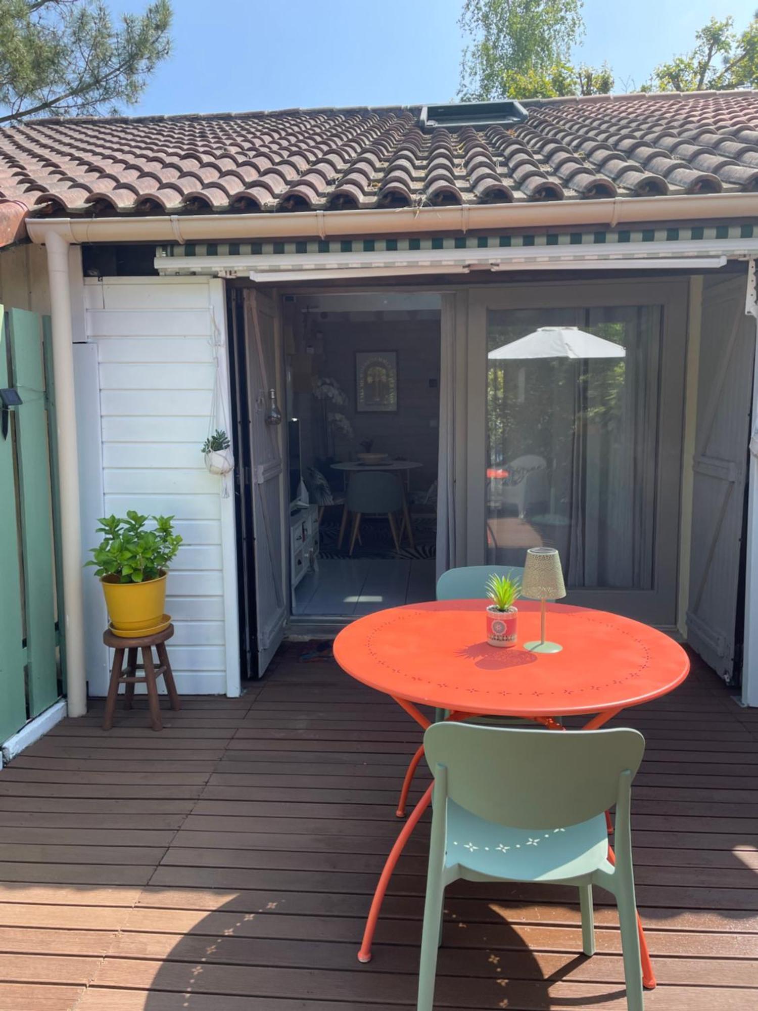 Jolie Maison Au Golf Lacanau Luaran gambar